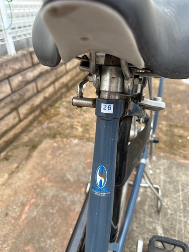 お値下げしました‼️かご&子供乗せ付き自転車26インチ