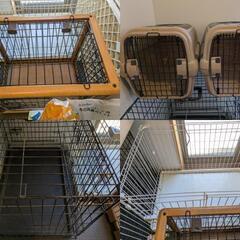 キャリー ゲージ ペットグッズ ペットアイテム 犬 リッチェル の画像