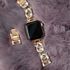 【新品未使用】AppleWatch Band アップルウォッチ バンド チェーン 38-40の画像