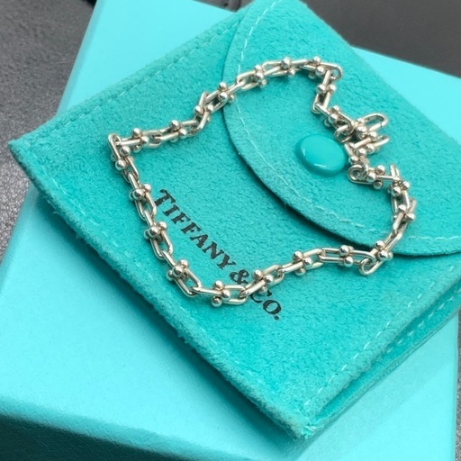 ティファニー　ハードウェア　マイクロリンク　箱　袋　約20cm