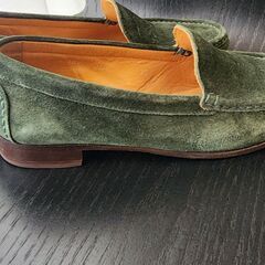 ヒロフ　スリッポン　スエードの画像