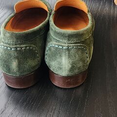 ヒロフ　スリッポン　スエードの画像