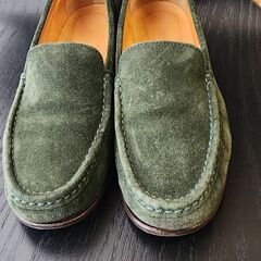 ヒロフ　スリッポン　スエードの画像