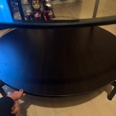 決定済み　IKEA ガラステーブル の画像