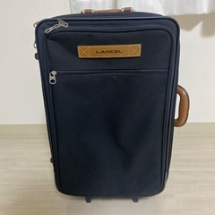 ランセル キャリーケース ブラック ブラウン