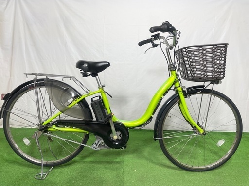 ヤマハ電動自転車グリーン