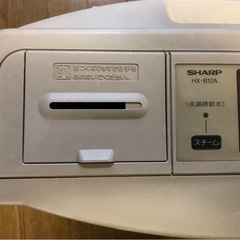 セラミックファンヒーター　スチーム機能付き　SHARP HX-B52Aの画像