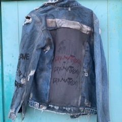 ZARA ザラ　デニムジージャン　岸優太モデル　（Number i）の画像