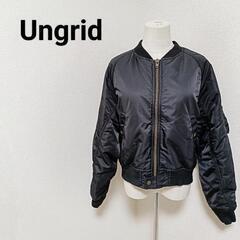 Ungrid アングリッド ルーズMA-1 ナイロンジャケット ...