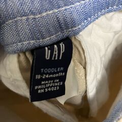 【中古衣類】キッズ　GAP　長ズボン　１８－２４monthsの画像
