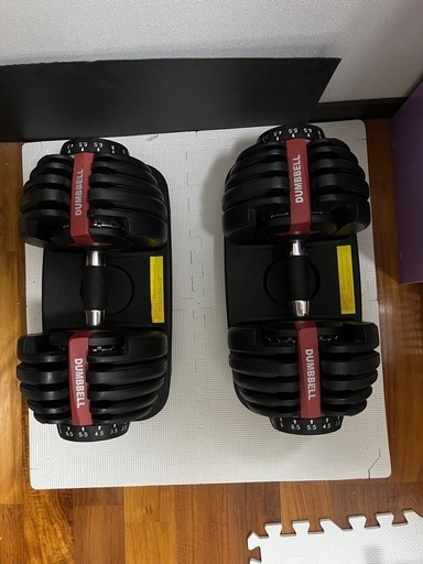 可変式ダンベル24kg×2