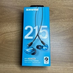 有線イヤホン SHURE SE215SPE-A