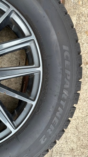 スタッドレスタイヤホイール付き