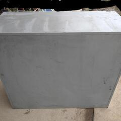 昭和レトロ 鉄の棚 スチールキャビネット　の画像