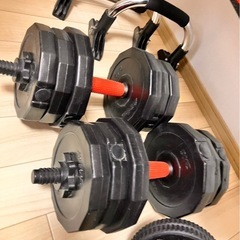 【お取引中】筋トレグッズセットの画像