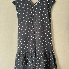 水玉ワンピース　夏服