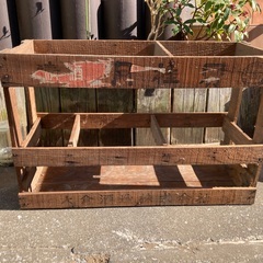 日本酒・一升瓶ケース・木箱・中古品  ※手渡しのみの画像