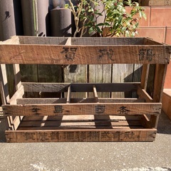 日本酒・一升瓶ケース・木箱・中古品  ※手渡しのみの画像