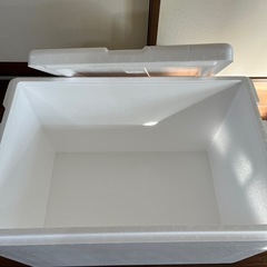 発砲スチロールの箱⭐︎釣りや家庭菜園にの画像