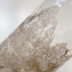 ZARA HOME🌷ゴールドラメ　花瓶　フラワーベースの画像