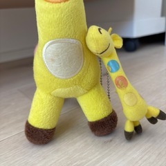 ナナコ きりん ぬいぐるみ 
キーホルダーの画像