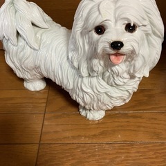 陶器の犬🐕の画像