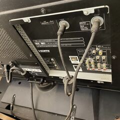 ※29、30日引き取り期間限定値下げ！【使えます】日立 HITACHI Wooo プラズマテレビP37-H01（TV専用台、リモコン、取扱説明書類付）の画像