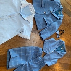 120cm 小学校入学式　男の子スーツ