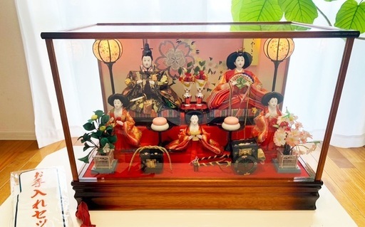 【美品】お雛様、ひな人形セット