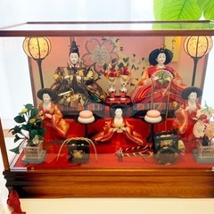 【美品】お雛様、ひな人形セット
