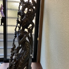 インドネシア　バリ　木彫刻　　おきものの画像