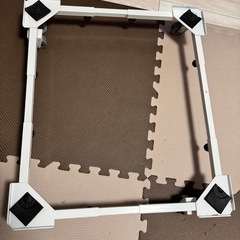 洗濯機台 キャスター付