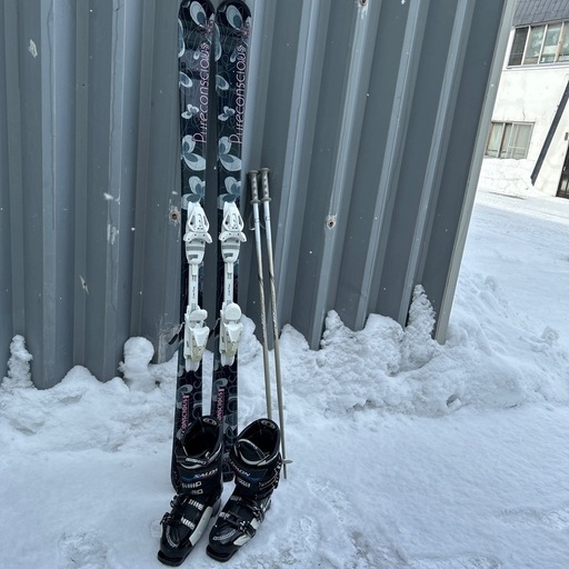 スキー3点セット スキー3点セット スキー板80cm ブーツ18cm 子供