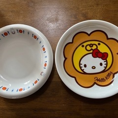 お話中　ミッフィーとキテイの皿