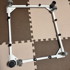 洗濯機台 キャスター付の画像