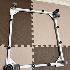 洗濯機台 キャスター付の画像