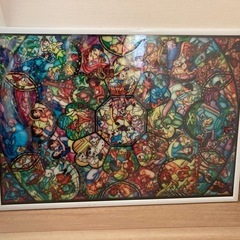 ディズニーオールスター　ステンドグラスパズル　1000pcs フ...