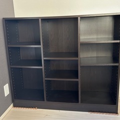 【お譲り先決定】　ニトリ製　本棚　ダークブラウン