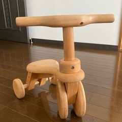 木製　　三輪車　