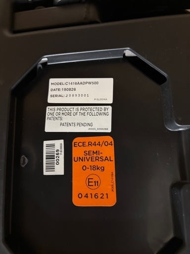 当方、都内近隣まで運べます【美品】ISOFIX Joie ジョイー アーク 360° チャイルドシート