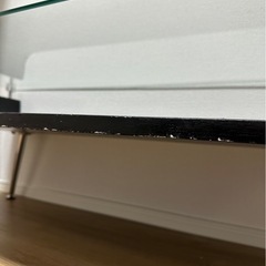 【値下げしました】ローテーブル　ガラス　【スタイリッシュセンターテーブル】の画像