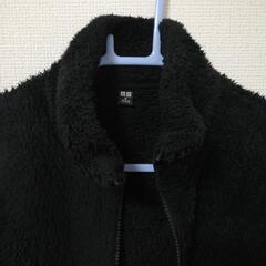 ユニクロ　メンズ　フリース　カーディガン　Mの画像