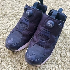 Reebokポンプヒューリー23.5cmブラック美品