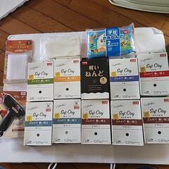 ダイソー　紙粘土　グルーガン　グルースティック