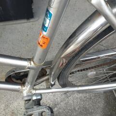 通学自転車の画像