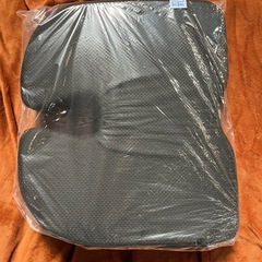 20a IKSTAR 【未使用品・開封品】チェアパッド 低反発 椅子 クッション 裏面 滑り止め 加工 通気性 ブラック　y021805aの画像