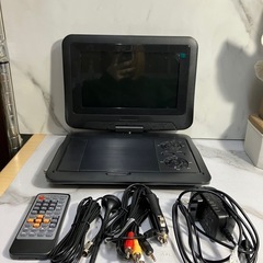 ロ 2502-573 ワンセグポータブルDVD プレイヤー 9イ...