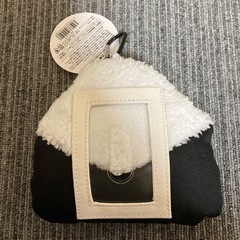 【新品・タグ付き】ふっくらおにぎりパスケース　天むす　人気の画像