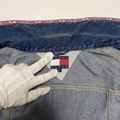 (手渡し)TOMMY JEANS 『S』 デニム ジャケットの画像