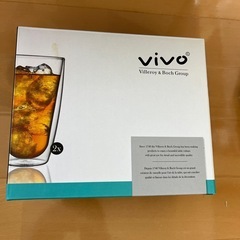 グラス　2個セット　vivo